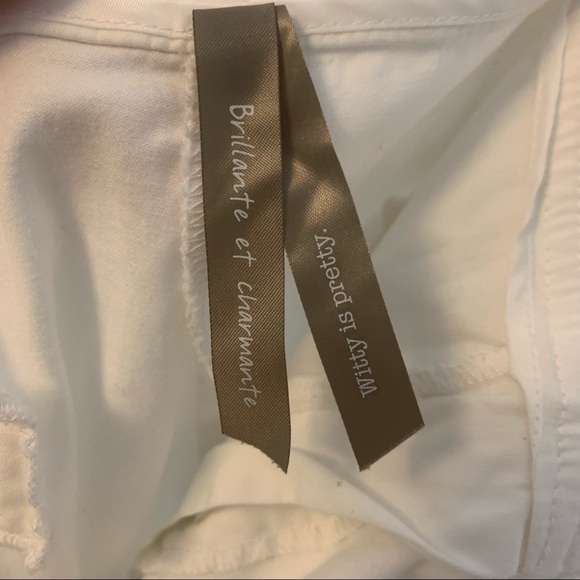 Pennington's White Capris - Picture 4 of 4